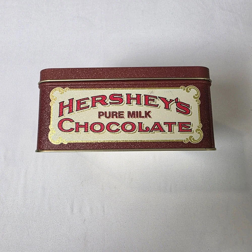 Hershey's Pure Milk Chocolate Tin Vintage Edition #2 1992 Hershey Girl